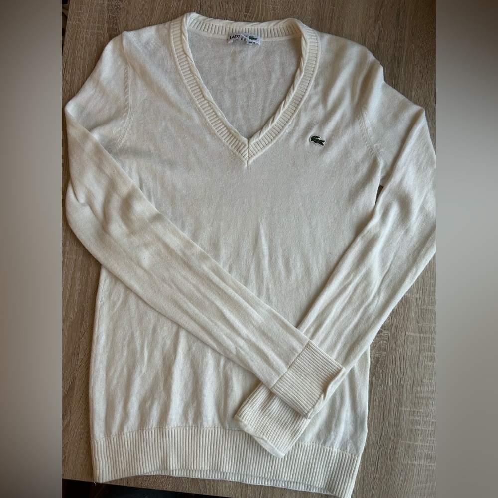 Lacoste Cotton Cashmere Sweater